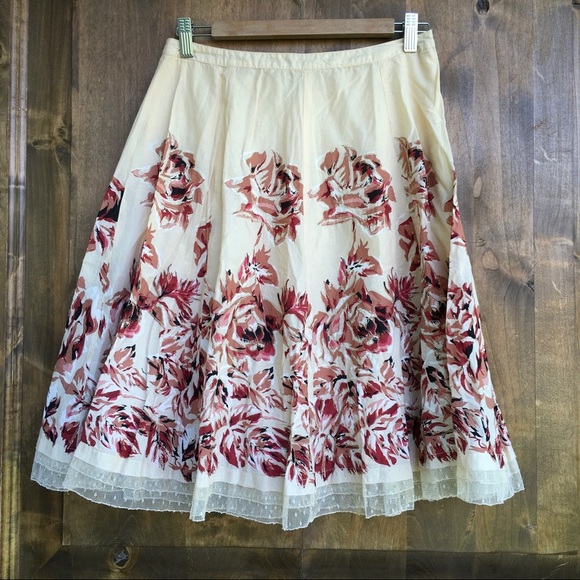 Women's size 4 odille Anthropologie skirt 🌻 - Picture 1 of 4